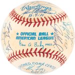 1996 WORLD SERIES CHAMPIONS NEW YORK YANKEES TEAM-SIGNED BASEBALL.