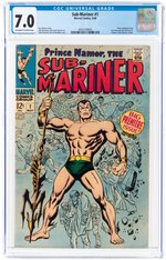 SUB-MARINER #1 MAY 1968 CGC 7.0 FINE/VF.