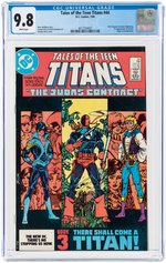 TALES OF THE TEEN TITANS #44 JULY 1984 CGC 9.8 NM/MINT (DICK GRAYSON BECOMES NIGHTWING & FIRST JERICHO).