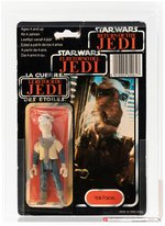 PALITOY STAR WARS: RETURN OF THE JEDI (1984) - YAK FACE TRI-LOGO 70 BACK-D AFA 60 Y-EX (NO WEAPON).