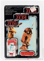 PALITOY STAR WARS: RETURN OF THE JEDI (1984) - ARTOO DETOO (R2-D2 SENSORSCOPE) TRI-LOGO 70 BACK-B AFA 75 EX+/NM.