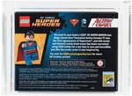 LEGO (2015 SDCC EXCLUSIVE) DC COMICS SUPER HEROES ACTION COMICS #1 SUPERMAN AFA 85+ NM+.