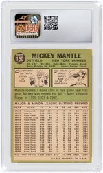 1967 TOPPS #150 MICKEY MANTLE (HOF) CSG 6 EX/NM.