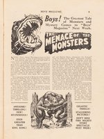 BOYS' MAGAZINE 1933 ISSUE WITH KING KONG CONTENT.