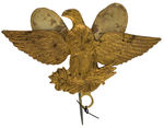 CLEVELAND AND THURMAN JUGATE 1888 MECHANICAL EAGLE LARGE STICKPIN.