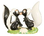 FLOWER AND MISS SKUNK FROM BAMBI LARGE GOEBEL FIGURINE.