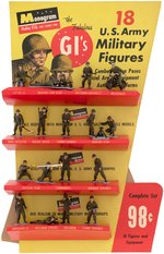 MONOGRAM FOUR STAR PLASTIKIT THE FABULOUS GI'S STORE DISPLAY & BOXED KIT.