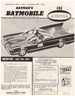 AURORA BATMOBILE MODEL KIT IN FIRST ISSUE BOX.