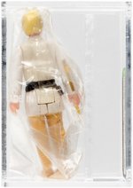 STAR WARS (1978) - BAGGED ACTION FIGURE LUKE SKYWALKER (DOUBLE-TELESCOPING SABER/NO LETTER ON HILT) AFA 80 NM.