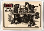 STAR WARS: RETURN OF THE JEDI (1983) - EWOK VILLAGE ACTION PLAYSET AFA 80 NM.