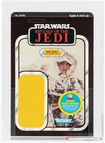 STAR WARS: REVENGE OF THE JEDI (1983) - HAN SOLO (HOTH BATTLE GEAR) PROOF CARD AFA 85 NM+.