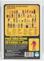 STAR WARS: REVENGE OF THE JEDI (1983) - LUKE SKYWALKER (BESPIN FATIGUES) PROOF CARD AFA 85 NM+.