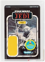 STAR WARS: REVENGE OF THE JEDI (1983) - YODA PROOF CARD AFA 90 NM+/MT.