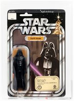 STAR WARS (1978) - DARTH VADER 12 BACK-B AFA 80 NM (TAKARA STICKER).