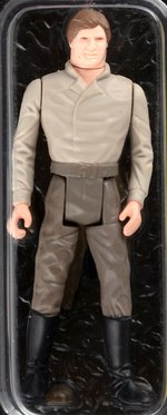 PALITOY STAR WARS: RETURN OF THE JEDI (1983) - HAN SOLO (CARBONITE CHAMBER) TRI-LOGO 70 BACK AFA 80 NM.