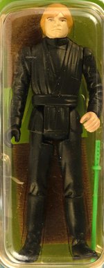 STAR WARS: THE POWER OF THE FORCE (1985) - LUKE SKYWALKER (JEDI KNIGHT OUTFIT) 92 BACK AFA 75 Y-EX+/NM.