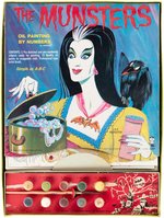 THE MUNSTERS OIL PAINTING BY NUMBERS - LILY MUNSTER BOXED HASBRO SET.