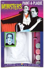 THE MUNSTERS PAINT-A-PLAQUE - HERMAN MUNSTER UNUSED BOXED SET.
