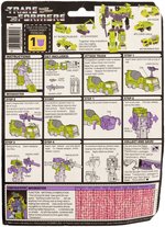 TRANSFORMERS (1985) SERIES 2 CONSTRUCTICON - MIXMASTER CARDED ACTION FIGURE.