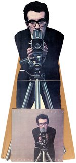 ELVIS COSTELLO - THIS YEAR'S MODEL RECORD STORE STANDEE DISPLAY.