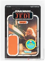 STAR WARS: REVENGE OF THE JEDI (1983) - UGNAUGHT PROOF CARD AFA 85 NM+.