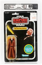 STAR WARS: THE EMPIRE STRIKES BACK (1981) - BEN (OBI-WAN) KENOBI 45 BACK AFA 80 NM (YELLOW).