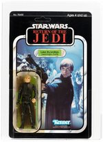 STAR WARS: RETURN OF THE JEDI (1984) - LUKE SKYWALKER (JEDI KNIGHT) 77 BACK-A AFA 85 Y-NM+.