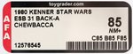 STAR WARS: THE EMPIRE STRIKES BACK (1980) - CHEWBACCA 31 BACK-A AFA 85 NM+.