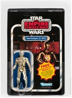 STAR WARS: THE EMPIRE STRIKES BACK (1980) - SEE-THREEPIO (C-3PO) 41 BACK-A AFA 80+ NM.