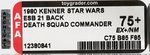 STAR WARS: THE EMPIRE STRIKES BACK (1980) - DEATH SQUAD COMMANDER 21 BACK AFA 75+ EX+/NM.