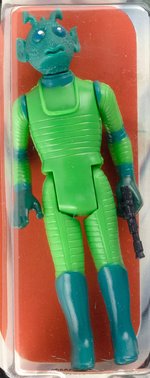 STAR WARS: THE EMPIRE STRIKES BACK (1981) - GREEDO 45 BACK AFA 75 EX+/NM.