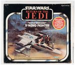 STAR WARS: RETURN OF THE JEDI (1983) - X-WING FIGHTER (BATTLE DAMAGED) AFA 75 EX+/NM.