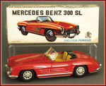 "MERCEDES-BENZ" BOXED FRICTION TOY PAIR.