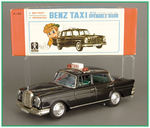 "PORSCHE/BENZ TAXI" BOXED BATTERY OPERATED PAIR.