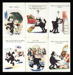 FELIX THE CAT POSTCARD LOT.