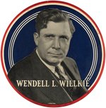 HUGE WENDELL WILLKIE CENTERPIECE EASELBACK.