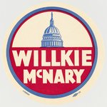 WILLKIE MCNARY CAPITOL DESIGN DECAL.