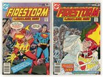 FIRESTORM BRONZE AGE LOT OF FOUR COMIC ISSUES (FIRST KILLER FROST).