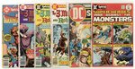 DC SPECIAL BRONZE AND SILVER AGE LOT OF EIGHT COMIC ISSUES.