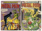 METAL MEN SILVER AND BRONZE AGE LOT OF 19 COMIC ISSUES.