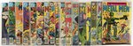 METAL MEN SILVER AND BRONZE AGE LOT OF 19 COMIC ISSUES.