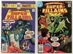 SECRET SOCIETY OF SUPER VILLAINS BRONZE AGE LOT OF 13 COMIC ISSUES.