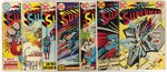 SUPERMAN BRONZE AGE LOT OF 16 COMIC ISSUES.