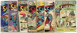 SUPERMAN BRONZE AGE LOT OF 16 COMIC ISSUES.