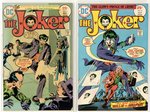 JOKER BRONZE AGE COMPLETE RUN OF NINE COMIC ISSUES.