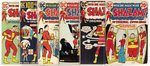 SHAZAM BRONZE AGE LOT OF 32 COMIC ISSUES.