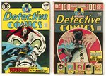 DETECTIVE COMICS BRONZE AGE RUN OF 13 COMIC ISSUES (FIRST LT. HARVEY BULLOCK).