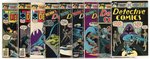 DETECTIVE COMICS BRONZE AGE LOT OF 18 COMIC ISSUES.