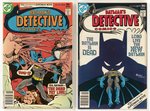 DETECTIVE COMICS BRONZE AGE LOT OF 11 COMIC ISSUES (FIRST NEW DEADSHOT).