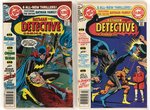 DETECTIVE COMICS BRONZE AGE LOT OF 19 COMIC ISSUES.